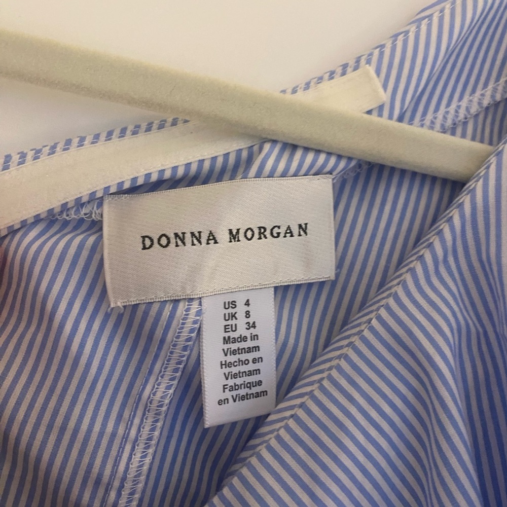 Donna Morgan one shoulder summer dress